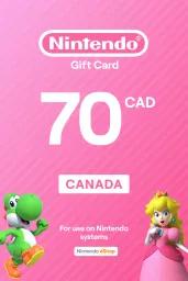 Nintendo eShop $70 CAD Gift Card (CA) - Digital Code