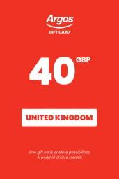 Argos £40 GBP Gift Card (UK) - Digital Code