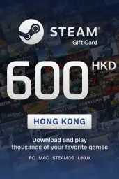 Product Image - Steam Wallet $600 HKD Gift Card (HK) - Digital Code