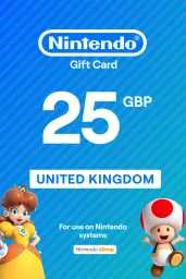 Product Image - Nintendo eShop £25 GBP Gift Card (UK) - Digital Code