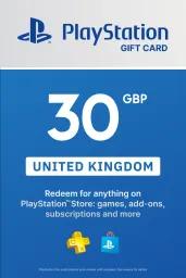 PlayStation Store £30 GBP Gift Card (UK) - Digital Code