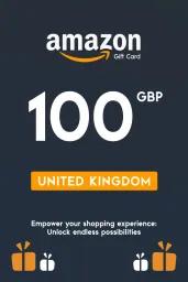 Amazon £100 GBP Gift Card (UK) - Digital Code