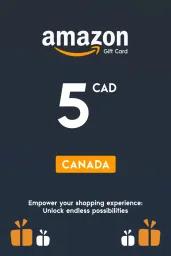 Amazon $5 CAD Gift Card (CA) - Digital Code