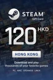 Steam Wallet $120 HKD Gift Card (HK) - Digital Code