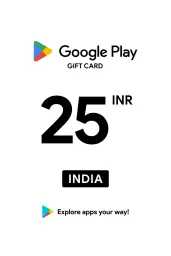 Product Image - Google Play ₹25 INR Gift Card (IN) - Digital Code