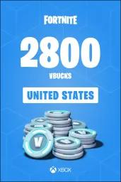 Fortnite - 2800 V-Bucks Card (US) (Xbox One / Xbox Series X|S) - Xbox Live - Digital Code