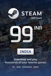 Steam Wallet ₹99 INR Gift Card (IN) - Digital Code