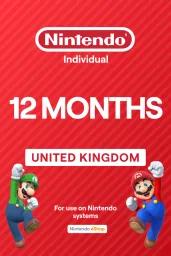 Nintendo Switch Online 12 Months Individual Membership (UK) - Digital Code