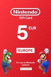 Nintendo eShop €5 EUR Gift Card (EU) - Digital Code