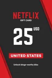Netflix $25 USD Gift Card (US) - Digital Code