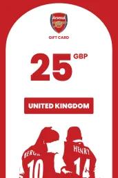 Arsenal £25 GBP Gift Card (UK) - Digital Code
