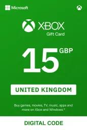 Xbox £15 GBP Gift Card (UK) - Digital Code
