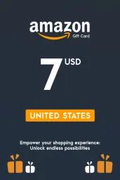 Amazon $7 USD Gift Card (US) - Digital Code