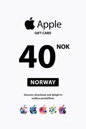 Apple 40 NOK Gift Card (NO) - Digital Code
