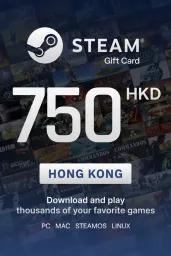 Steam Wallet $750 HKD Gift Card (HK) - Digital Code
