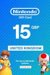 Nintendo eShop £15 GBP Gift Card (UK) - Digital Code