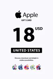 Apple $18 USD Gift Card (US) - Digital Code