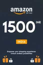 Product Image - Amazon ₹1500 INR Gift Card (IN) - Digital Code