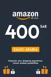 Amazon 400 SAR Gift Card (SA) - Digital Code
