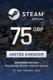 Steam Wallet £75 GBP Gift Card (UK) - Digital Code