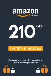 Amazon £210 GBP Gift Card (UK) - Digital Code