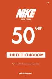 Product Image - Nike 50 GBP Gift Card (UK) - Digital Code