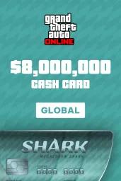 Grand Theft Auto Online: Megalodon Shark Cash Card $8,000,000 (PC) - Rockstar - Digital Code