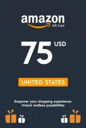 Amazon $75 USD Gift Card (US) - Digital Code