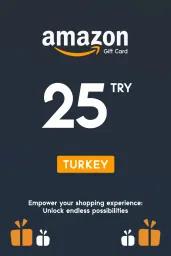 Amazon ₺25 TRY Gift Card (TR) - Digital Code