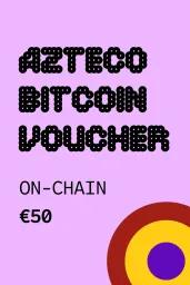 Azteco Bitcoin On-Chain Voucher €50 EUR Gift Card - Digital Code