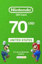Product Image - Nintendo eShop $70 USD Gift Card (US) - Digital Code