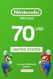 Nintendo eShop $70 USD Gift Card (US) - Digital Code