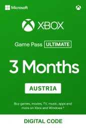 Product Image - Xbox Game Pass Ultimate 3 Months (AT) - Xbox Live - Digital Code