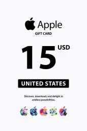 Apple $15 USD Gift Card (US) - Digital Code