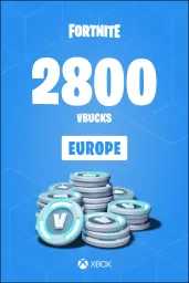 Product Image - Fortnite - 2800 V-Bucks Gift Card (EU) (Xbox One / Xbox Series X|S) - Xbox Live - Digital Code