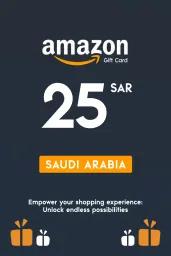 Amazon 25 SAR Gift Card (SA) - Digital Code