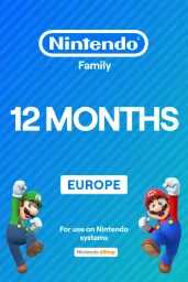 Product Image - Nintendo Switch Online 12 Months Family Membership (EU) - Digital Code