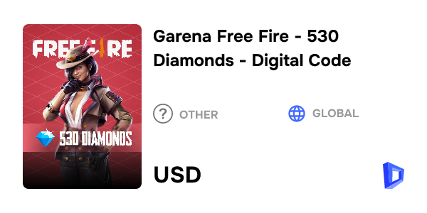 Buy Garena Free Fire 530 Diamonds - Garena Key - GLOBAL - Cheap - !