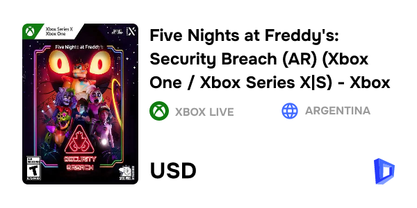 Five Nights at Freddy's: Security Breach XBOX One / Xbox Series X