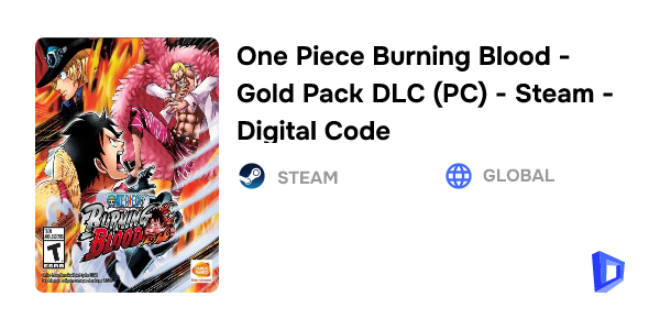 One Piece Burning Blood (Gold Edition) Steam Key GLOBAL