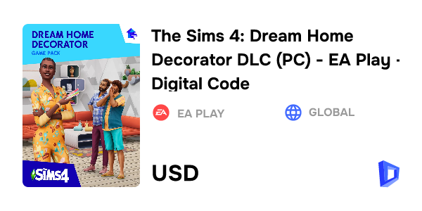 The Sims 4 - Dream Home Decorator DLC Origin CD Key
