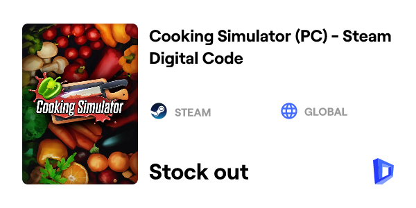 Buy Cooking Simulator (PC) - Steam - Digital Code