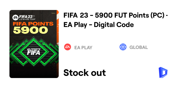 EA SPORTS™ FUT 23 – 5.900 FIFA Points