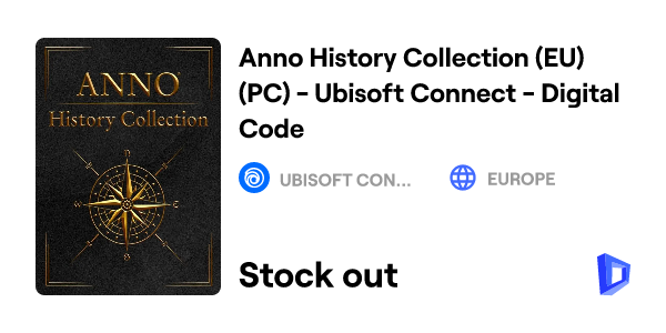 Freigabe Buy Anno History Collection (EU) - Ubisoft Code Digital (PC) Connect 