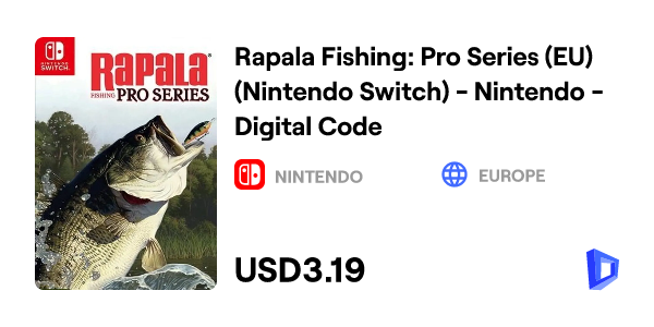Buy Rapala Fishing: Pro Series (EU) (Nintendo Switch) - Nintendo