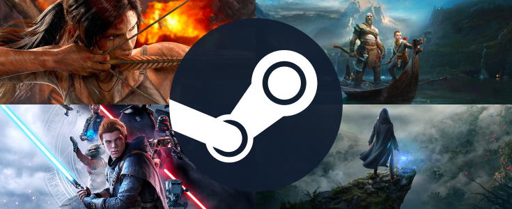 Steam Adventure Games Banner Image