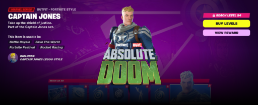 Fortnite Chapter 5 Season 4 Absolute Doom Battle Pass Cover Image
