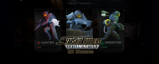 All Classes in Starship Troopers_ Extermination Cover