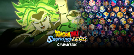 Dragon Ball Sparking Zero Characters Cover