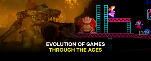 Evolution of Games through the ages Cover Image